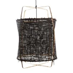 Ay Illuminate Hanglamp Z1 Bamboe Zwart Karton ø67x100cm