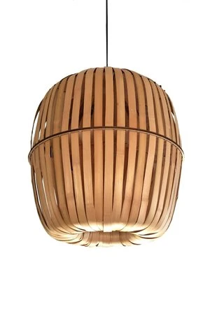 Ay Illuminate Kiwi Hanglamp Bamboe - Medium 4 Ay Illuminate Kiwi Hanglamp Bamboe - Medium - Afbeelding 2