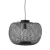 Bloomingville Hanglamp Bamboe - Zwart 2 Bloomingville Hanglamp Bamboe - Zwart -Woondecoratie Winkel bloomingville hanglamp bamboe zwart