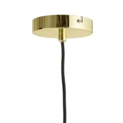 Bloomingville Hanglamp Gold Finish Glas -Woondecoratie Winkel bloomingville hanglamp gold finish glas 3
