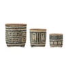 Bloomingville Jomo Manden - Set Van 3 Stuks -Woondecoratie Winkel bloomingville jomo manden set van 3 stuks