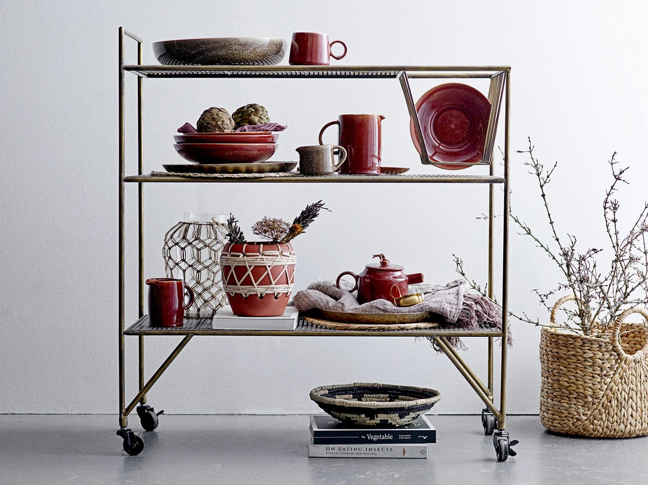 Bloomingville Placemats Water Hyacinth Naturel - Set Van 6 Stuks 5 Bloomingville Placemats Water Hyacinth Naturel - Set Van 6 Stuks - Afbeelding 3