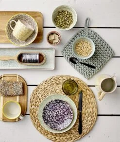 Bloomingville Placemats Water Hyacinth Naturel - Set Van 6 Stuks 15 Bloomingville Placemats Water Hyacinth Naturel - Set Van 6 Stuks -Woondecoratie Winkel bloomingville placemats water hyacinth naturel set 4