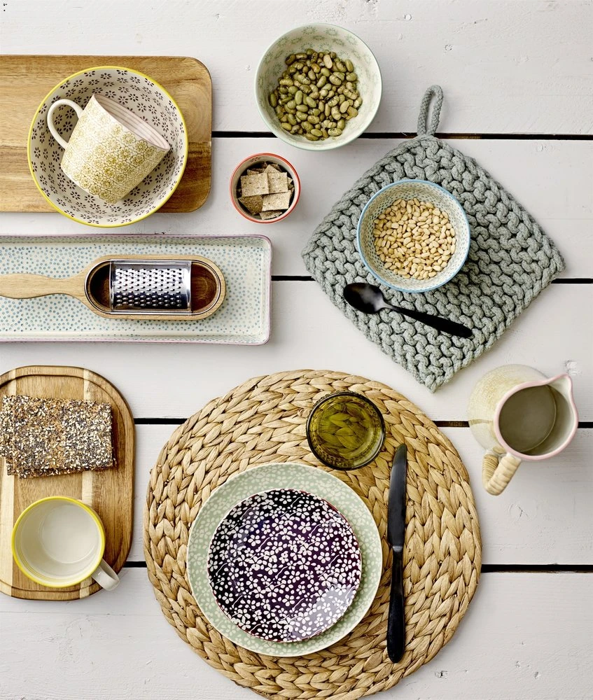 Bloomingville Placemats Water Hyacinth Naturel - Set Van 6 Stuks 7 Bloomingville Placemats Water Hyacinth Naturel - Set Van 6 Stuks - Afbeelding 5