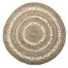 Bloomingville Rond Vloerkleed Jute -Woondecoratie Winkel bloomingville rond vloerkleed jute