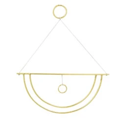 Bloomingville Wanddecoratie Metaal - Goud