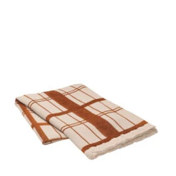 Broste Copenhagen Chequer Plaid Katoen - W130XL180CM