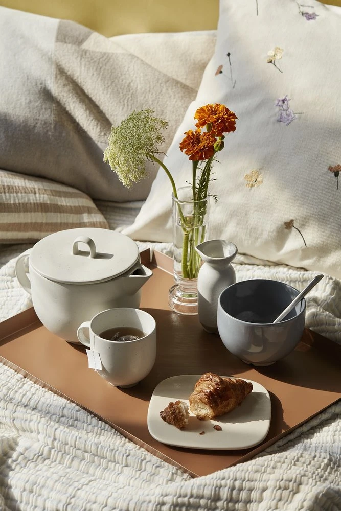 Broste Copenhagen Karri Plaid Zand - 50030245 4 Broste Copenhagen Karri Plaid Zand - 50030245 - Afbeelding 2