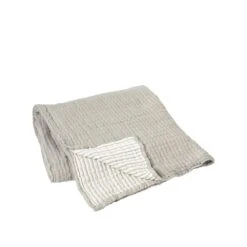 Broste Copenhagen Karri Plaid Zand - 50030245