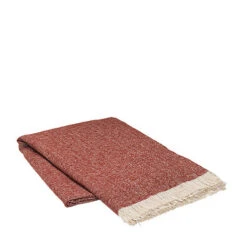 Broste Copenhagen Soren Plaid Katoen Bruin - W130XL180CM -Woondecoratie Winkel broste copenhagen soren plaid katoen bruin w130xl1 1