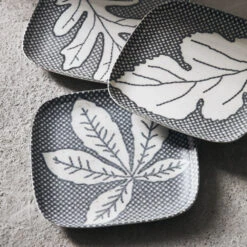 House Doctor Ash Borden Grijs/blauw - Set Van 6 Stuks -Woondecoratie Winkel house doctor ash borden grijs blauw set van 6 stuk 2