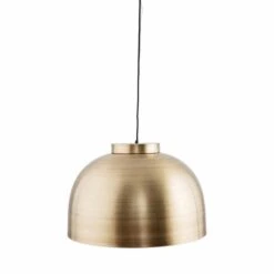 House Doctor Bowl Hanglamp Messing Ø50x33,5cm -Woondecoratie Winkel house doctor bowl hanglamp messing 50x335cm 1