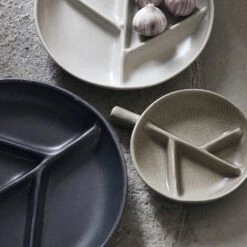 House Doctor Branch Borden Donkergrijs - Set Van 6 Stuks -Woondecoratie Winkel house doctor branch borden donkergrijs set van 6 s 2