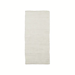 House Doctor Chindi Vloerkleed - Wit 70x160cm