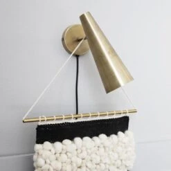 House Doctor Precise Wandlamp Messing -Woondecoratie Winkel house doctor precise wandlamp messing 2