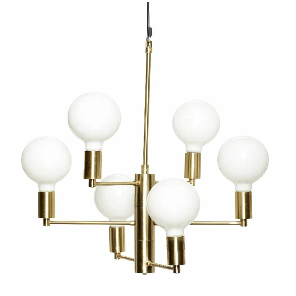 Hubsch Hanglamp Messing 57xh59cm 3 Hubsch Hanglamp Messing 57xh59cm