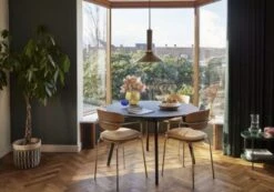 Hubsch Hanglamp Metaal - Bruin -Woondecoratie Winkel hubsch hanglamp metaal bruin 3