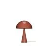 Hubsch Mush Tafellamp Mini Maroon - 991681 -Woondecoratie Winkel hubsch mush tafellamp mini maroon 991681