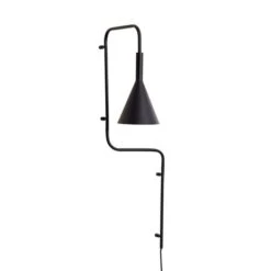 Hubsch Wandlamp - Zwart -Woondecoratie Winkel hubsch wandlamp zwart 1