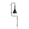 Hubsch Wandlamp - Zwart -Woondecoratie Winkel hubsch wandlamp zwart