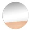 Hubsch Wandspiegel Rond Eikenhout -Woondecoratie Winkel hubsch wandspiegel rond eikenhout