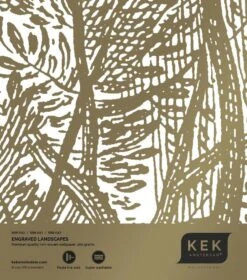 KEK Amsterdam Engraved Landscapes Goud Behang MW-042 - 400x280cm -Woondecoratie Winkel kek amsterdam engraved landscapes goud behang mw 0 5