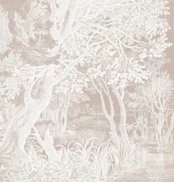 KEK Amsterdam Engraved Landschappen Behang Zand WP-769 400x280cm