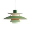 Louis Poulsen PH 5 Mini Hanglamp Hues Of Green - 5741095117 -Woondecoratie Winkel louis poulsen ph 5 mini hanglamp hues of green 574