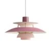 Louis Poulsen PH 5 Mini Hanglamp Hues Of Rose - 5741095094 -Woondecoratie Winkel louis poulsen ph 5 mini hanglamp hues of rose 5741
