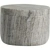 Nordal Grina Pot Small - Bruin Marmer -Woondecoratie Winkel nordal grina pot small bruin marmer
