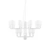 Normann Copenhagen AMP Chandelier Small Hanglamp Wit -Woondecoratie Winkel normann copenhagen amp chandelier small hanglamp w