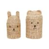 OYOY Bear & Rabbit Manden Set Van 2 Stuks - M107273 -Woondecoratie Winkel oyoy bear rabbit manden set van 2 stuks m107273