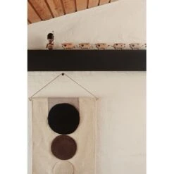 OYOY Maru Wandkleed Offwhite/bruin - L300291 -Woondecoratie Winkel oyoy maru wandkleed offwhite bruin l300291 3