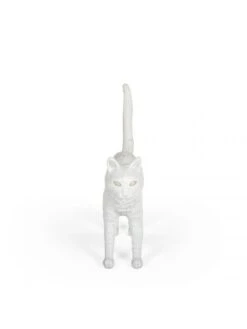 Seletti Jobby The Cat Lamp - Wit -Woondecoratie Winkel seletti jobby the cat lamp wit 5