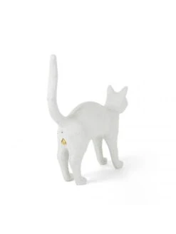 Seletti Jobby The Cat Lamp - Wit -Woondecoratie Winkel seletti jobby the cat lamp wit 7