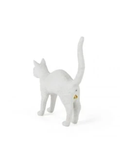 Seletti Jobby The Cat Lamp - Wit -Woondecoratie Winkel seletti jobby the cat lamp wit 8