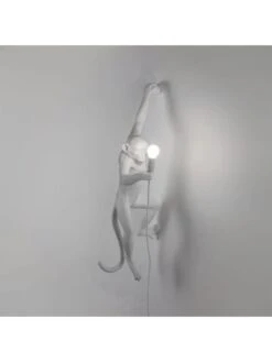 Seletti Monkey Lamp Hanging Left - Wit 13 Seletti Monkey Lamp Hanging Left - Wit -Woondecoratie Winkel seletti monkey lamp hanging left wit 5
