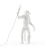 Seletti Monkey Lamp Standing - Wit -Woondecoratie Winkel seletti monkey lamp standing wit
