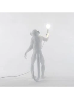 Seletti Monkey Lamp Standing - Wit 19 Seletti Monkey Lamp Standing - Wit -Woondecoratie Winkel seletti monkey lamp standing wit 7